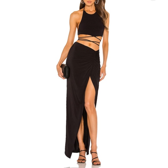 X Revolve Leah crop top and Leah maxi skirt. - Picture 1 of 6